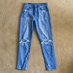 AEO mom jeans